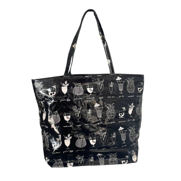 Kate Spade Daycation Tiki Cocktail Bon Shopper Tote Bag - Picture 1 of 16